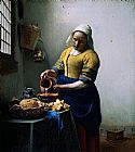The Kitchen Maid by Johannes Vermeer